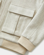 Bomber Land Off White