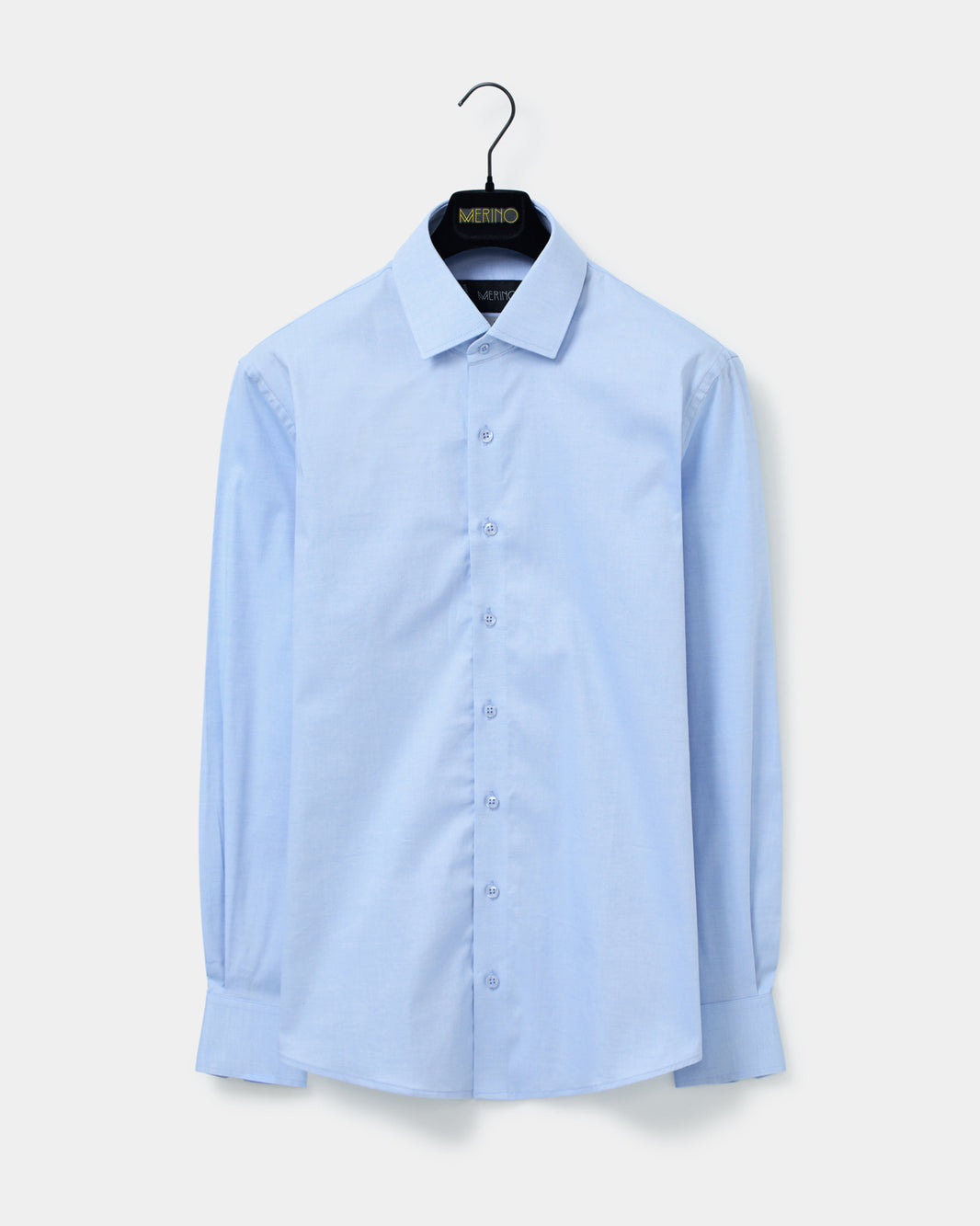 Camisa Algodão Stretch Azul