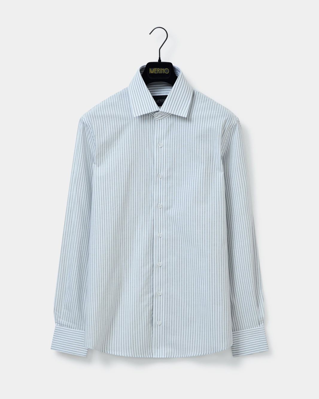 Camisa Listrada Cinza