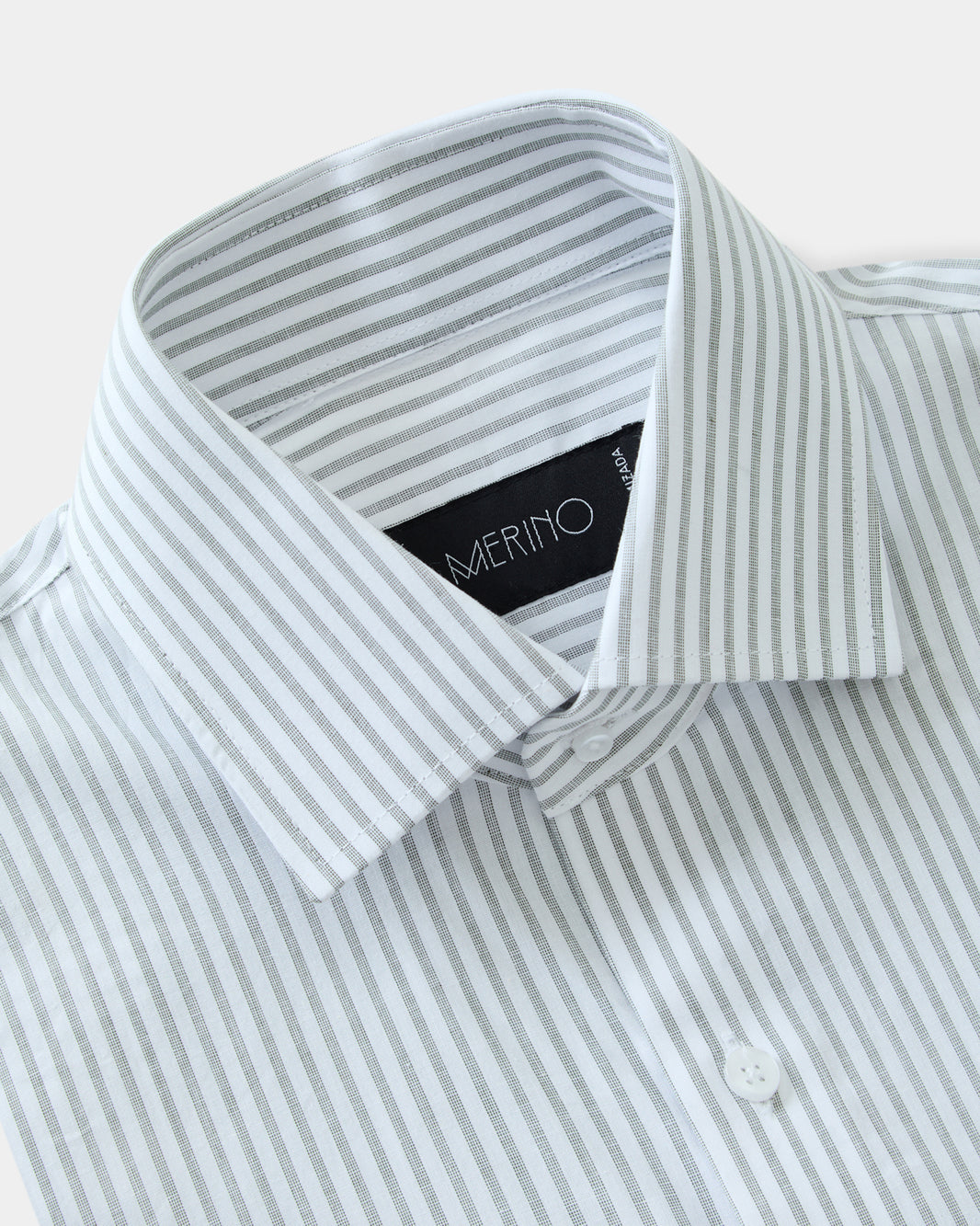 Camisa Listrada Cinza