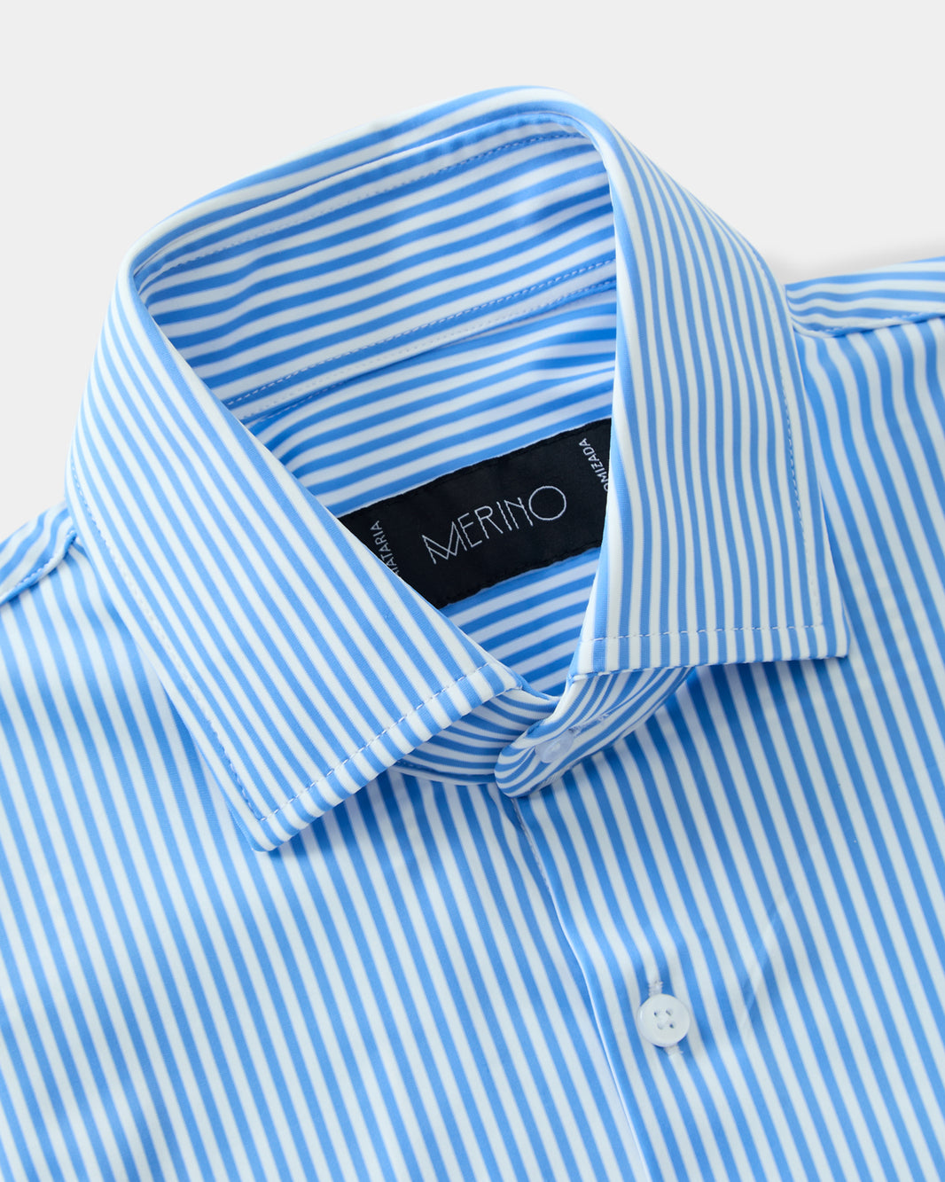 Camisa Tech Listrada Azul
