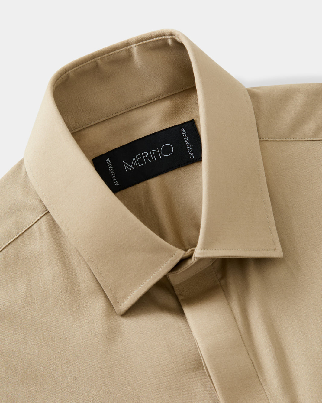Camisa Algodão bege