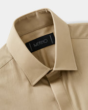 Camisa Algodão bege