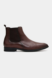 Bota Chelsea Couro whisky
