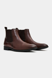 Bota Chelsea Couro whisky