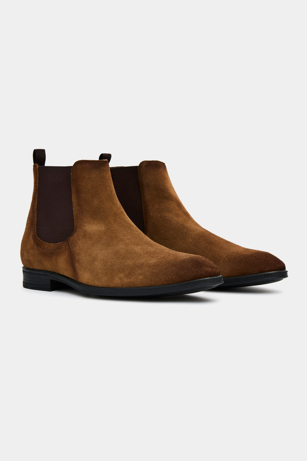 Bota Chelsea Camurça Marrom
