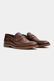 Loafer Penny Marrom